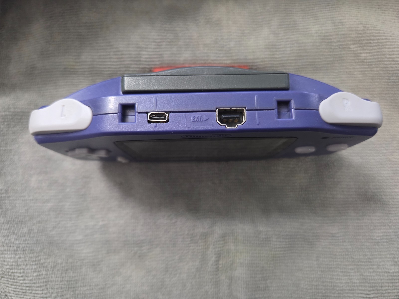 Game Boy Advance Gameboy IPS Backlit, TV Output, USB Charging w/ Carrying Case