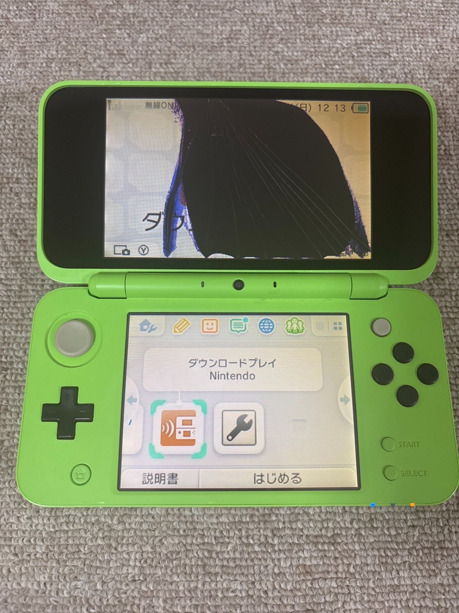 New Nintendo 2DS XL LL Minecraft Creeper Edition Console region Japanese B950