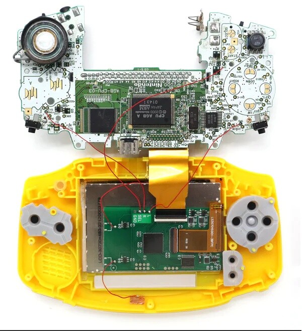 GameBoy Advance 3.0 V5 IPS Backlight Kit 720×480 LCD for GBA NO SOLDER + Shell