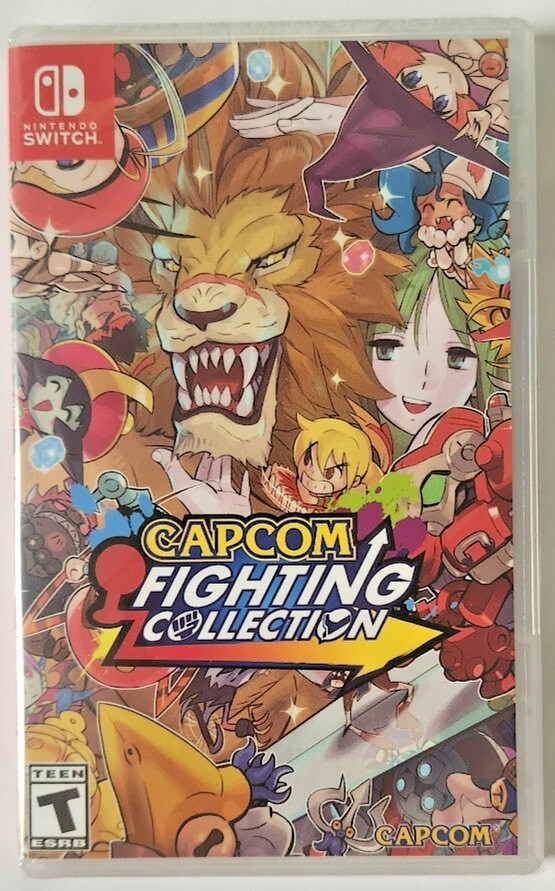 Capcom Fighting Collection Switch Brand New Game Special (2022 Fighting)