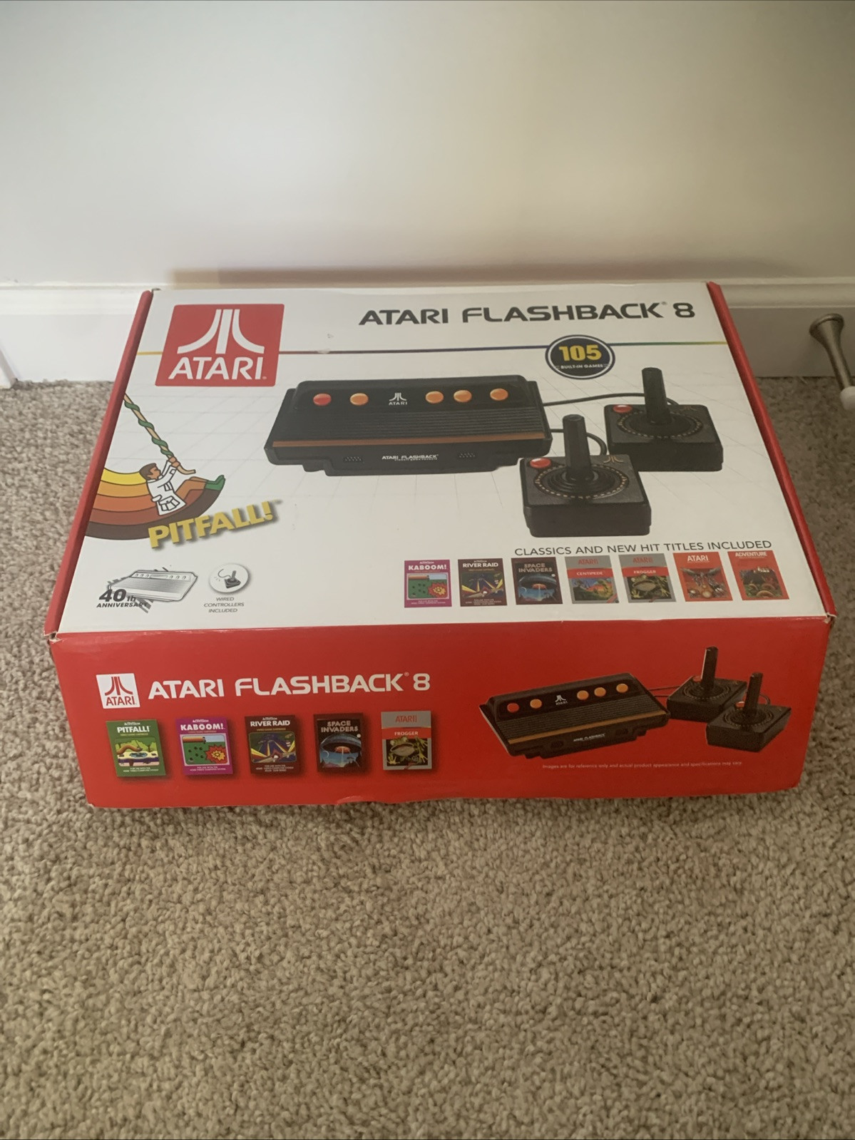 Atari Flashback 8 Deluxe HD Console – 105 Built-in Games w/ Wired Controllers