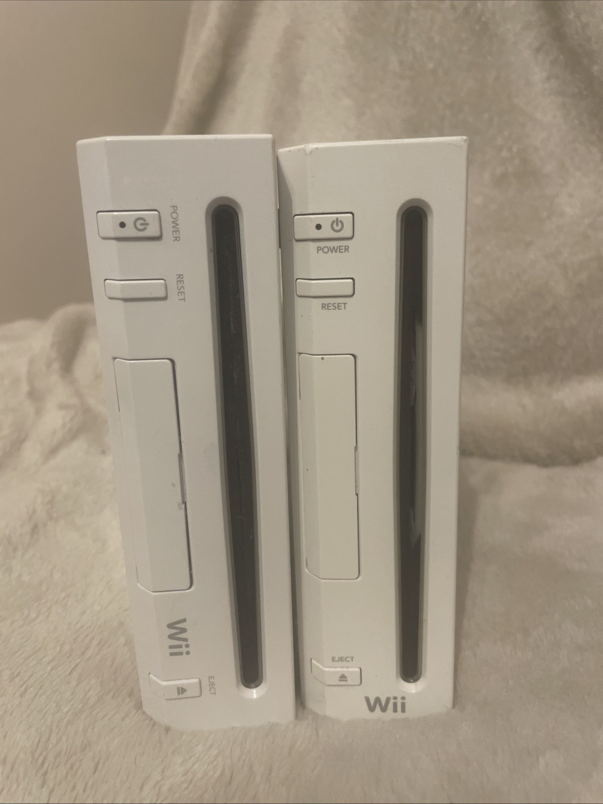 Nintendo Wii Console RVL-001 & RVL-101 Untested For Parts Only