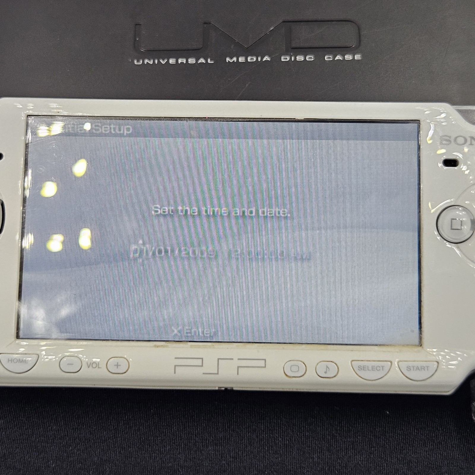 Sony PSP-2001 Darth Vader Console Bundle + Movies Game Charger Memory Card WORKS