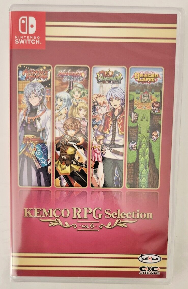 Kemco RPG Selection Vol. 6 + Vol. 7 Switch Brand New Bundle Special [RPG]