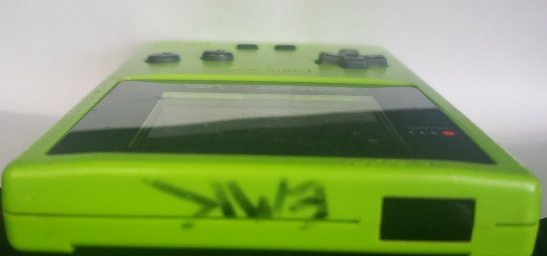 Nintendo Game Boy Color Vintage Launch Edition Kiwi Lime Green Handheld