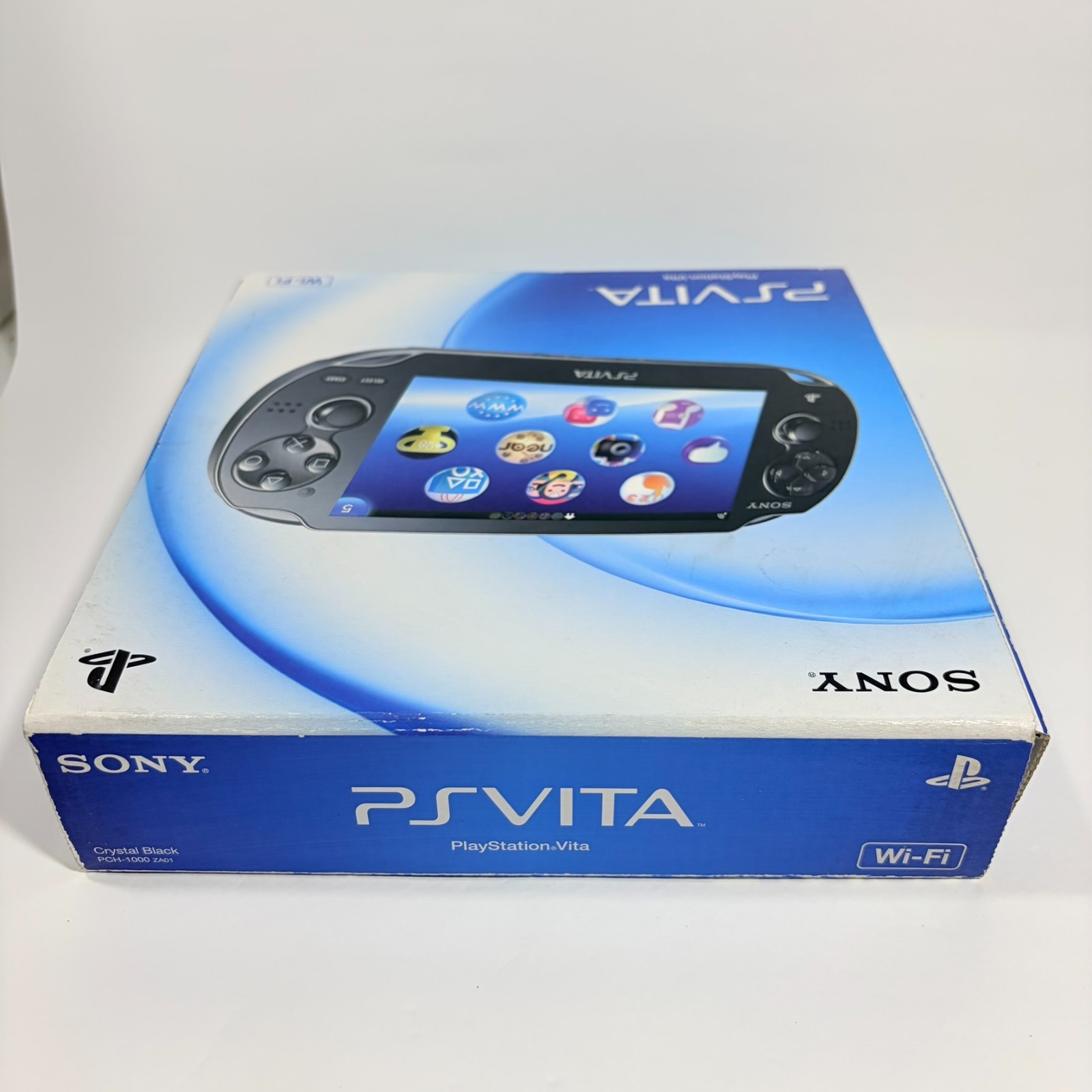PlayStation PS Vita Wi-Fi Crystal Black PCH-1000 ZA01 Japan Console SONY