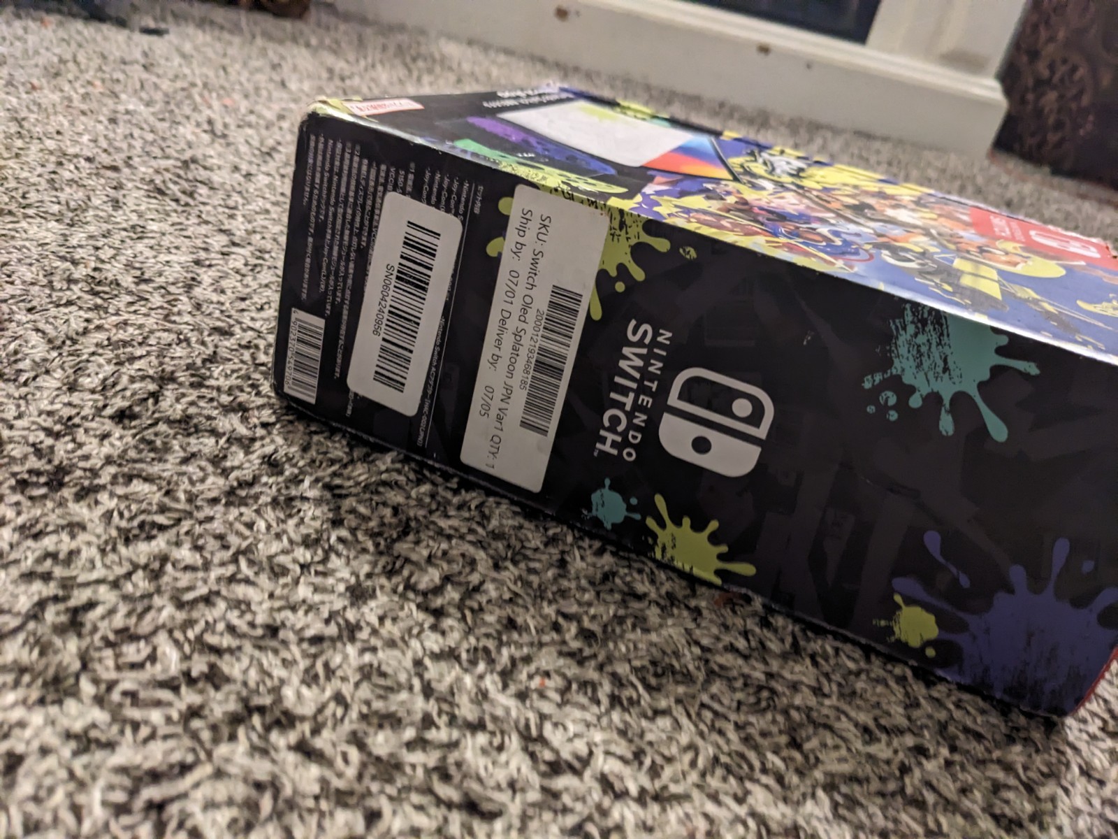 Nintendo Switch (OLED Model) HEG-001 Splatoon 3 Edition Video Game Console -…