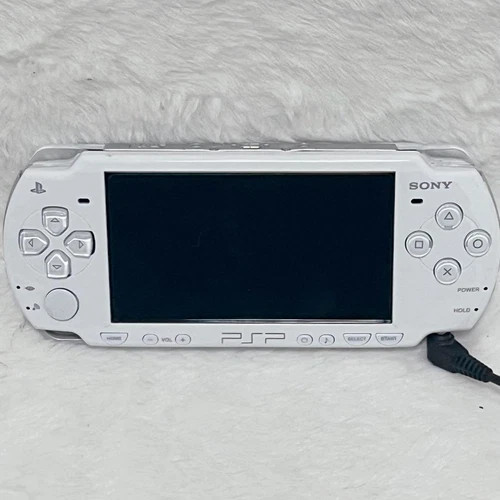 Sony PSP 2000 White Japan Console Tested Works PlayStation Portable Handheld