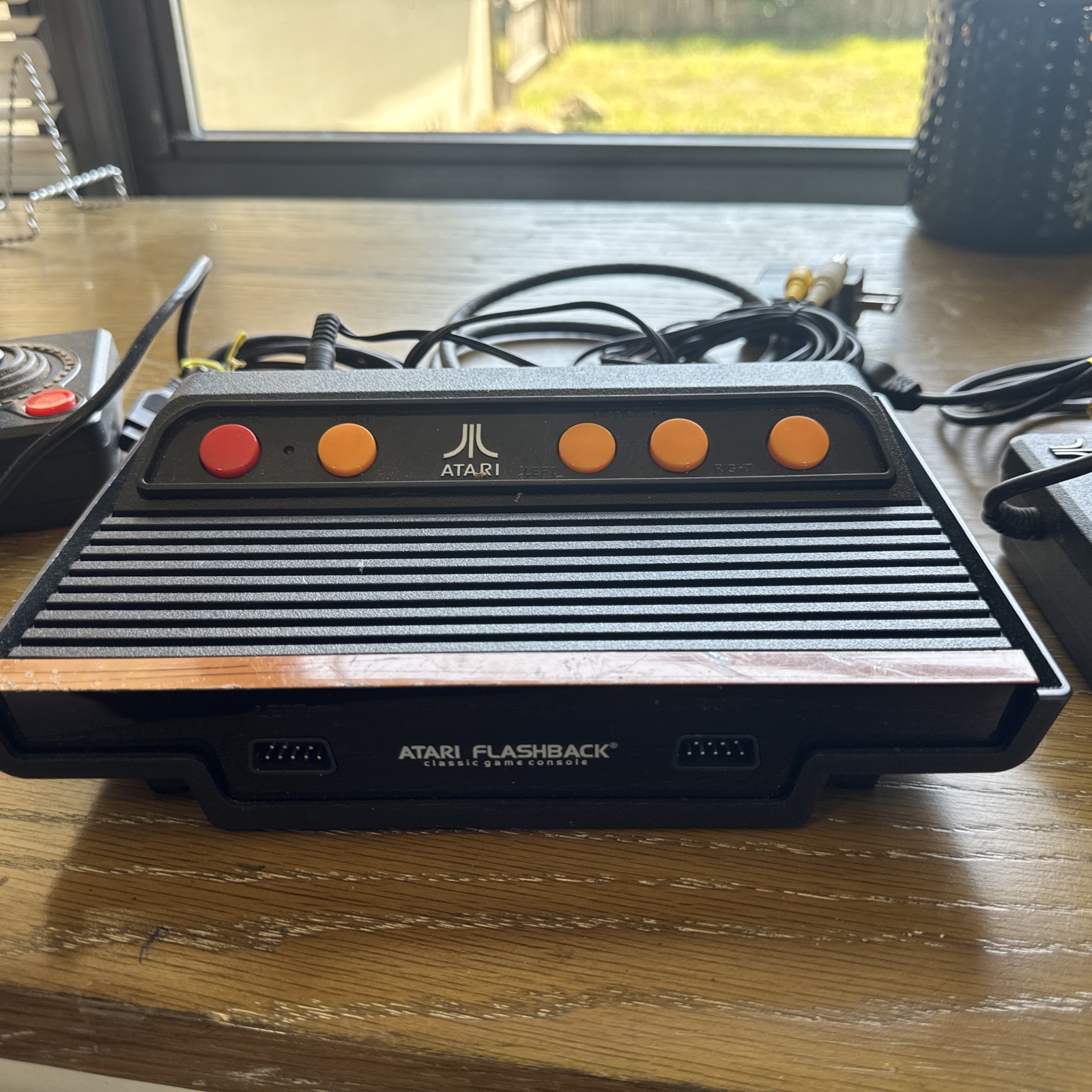 Atari Flashback 5 Classic Game Console + 2 Wireless Joystick Controllers & Cords