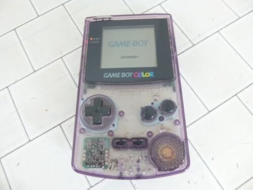 Nintendo Game Boy Color Clear Purple JP