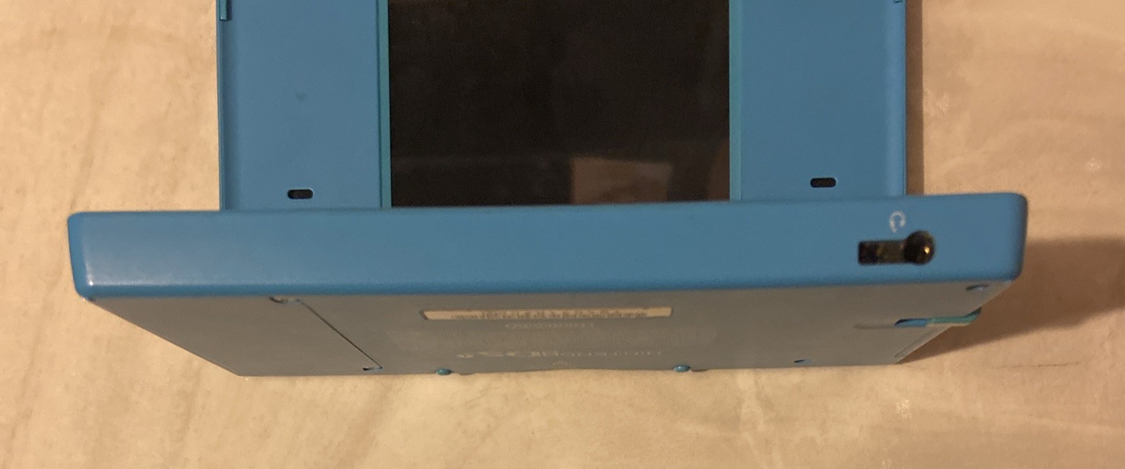 Nintendo DSi Electric Blue Handheld Gaming Console TWL-001 with Stylus Tested