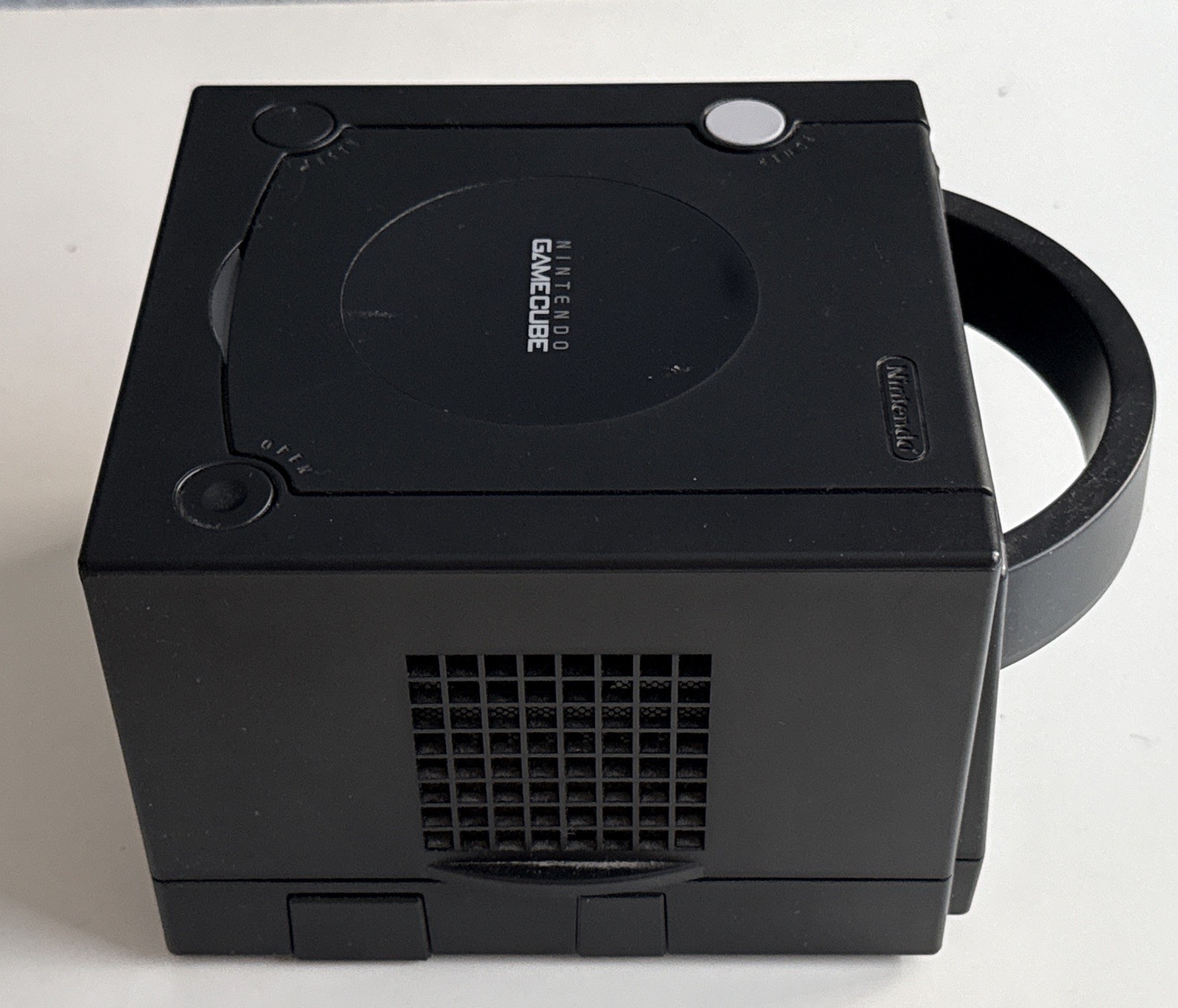 Nintendo GameCube Console Black DOL-101 w/ OEM Cords – Tested & Works