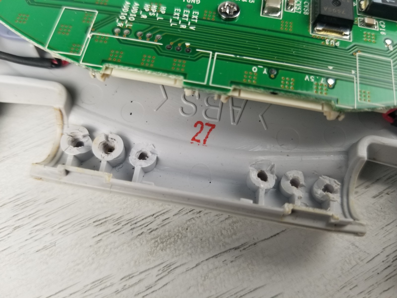 Sony PSOne 5” LCD Screen ONLY SCPH-131 PS1 PlayStation One Damaged Plastic