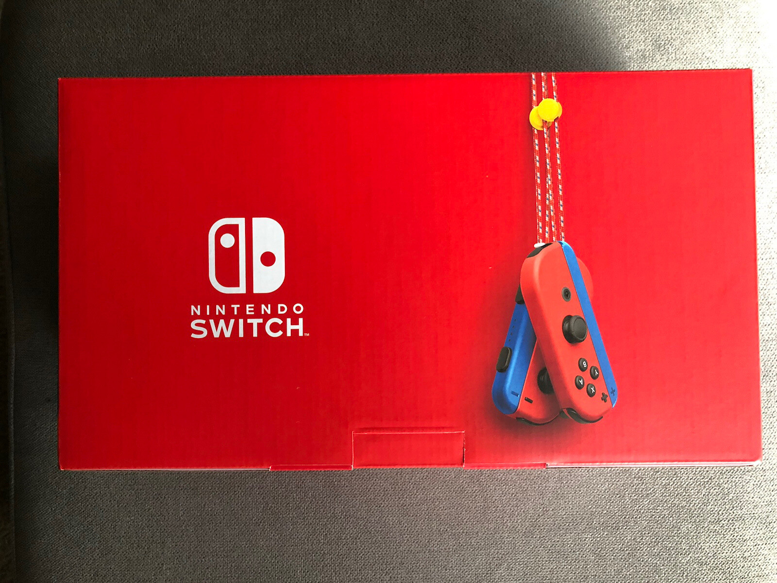 Nintendo Switch Console MARIO RED and BLUE EDITION Red Joy Con Limited Edition