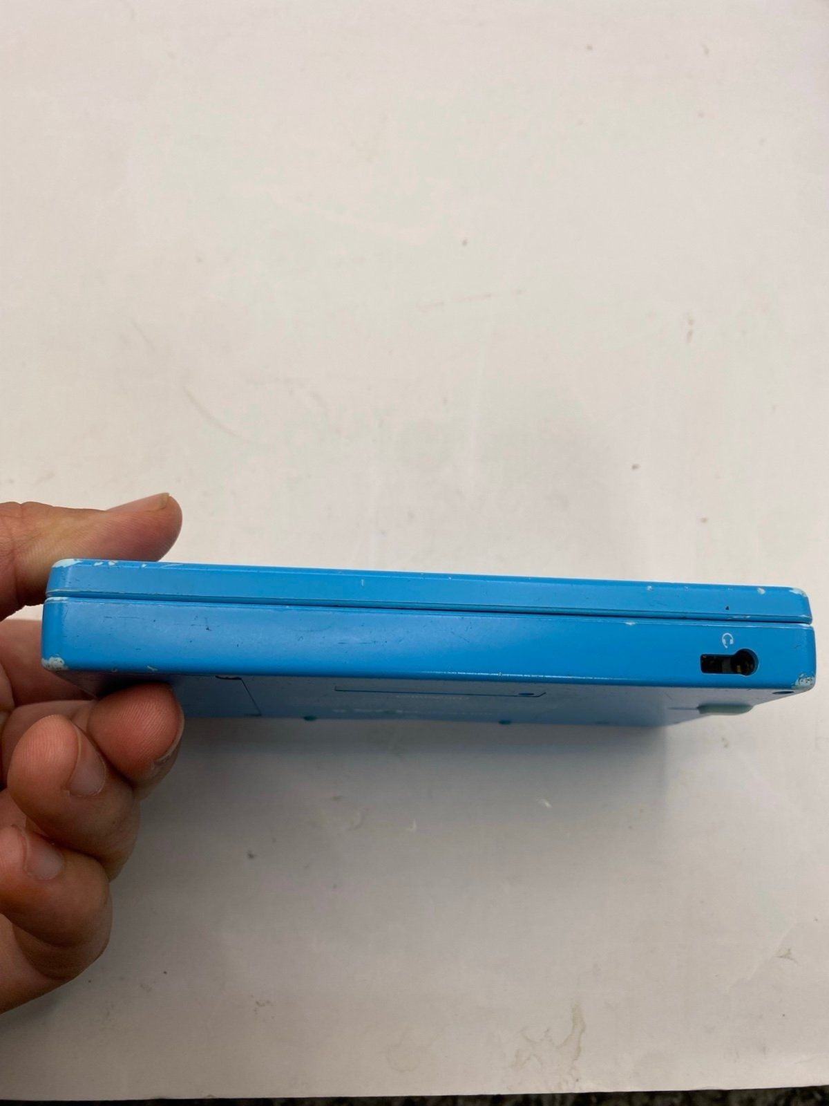 Nintendo DSi Handheld Console Teal Light Blue TWL-001 Tested W Stylus Pen