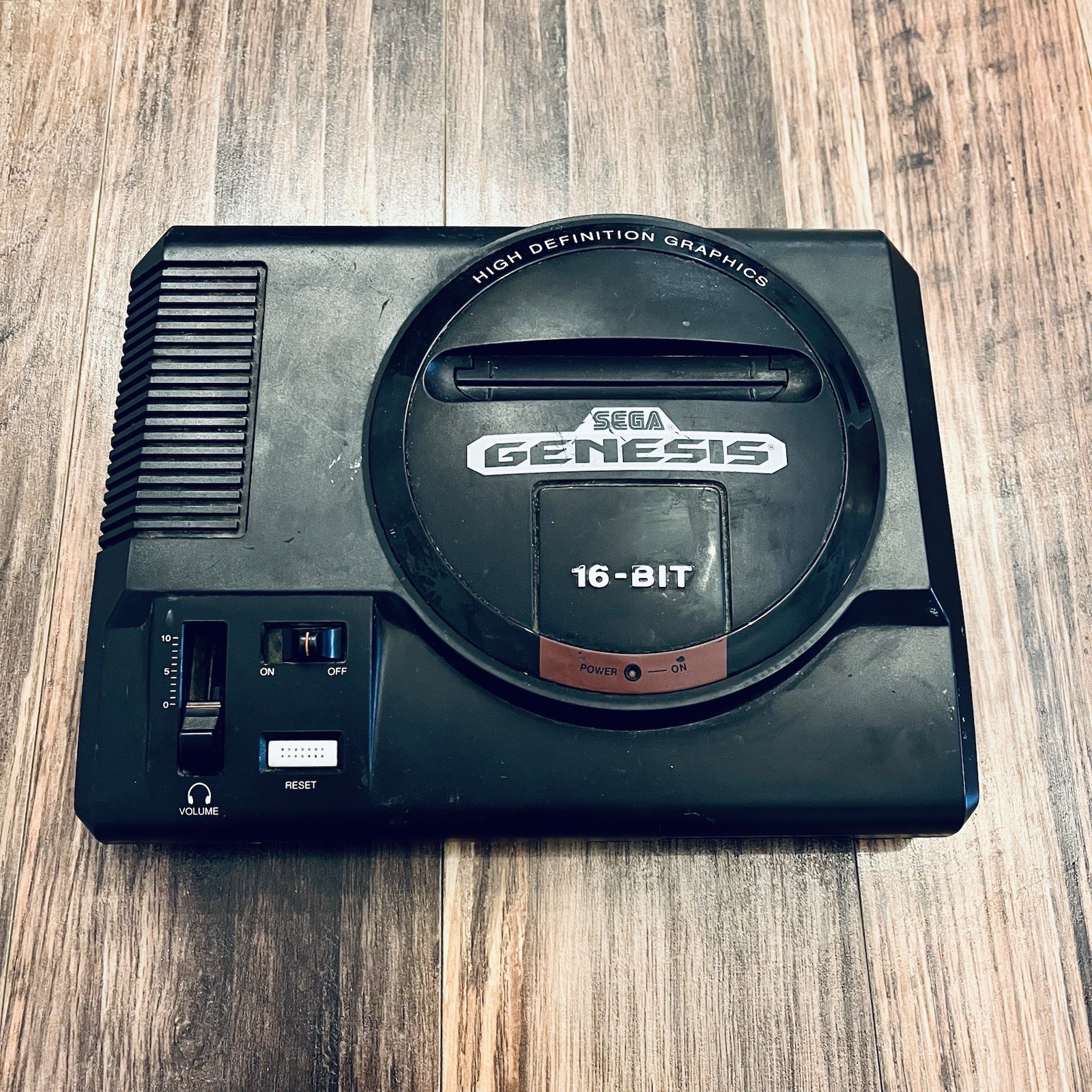 Sega Genesis Model 1601 16-Bit Console Only, Powers On READ – SHIPS FREE!