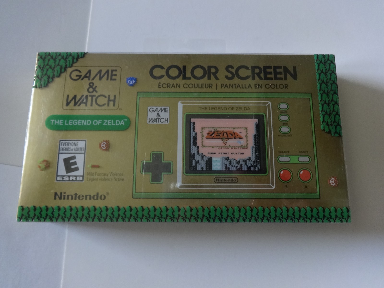 Nintendo Game and Watch: The Legend of Zelda Handheld Game System – New