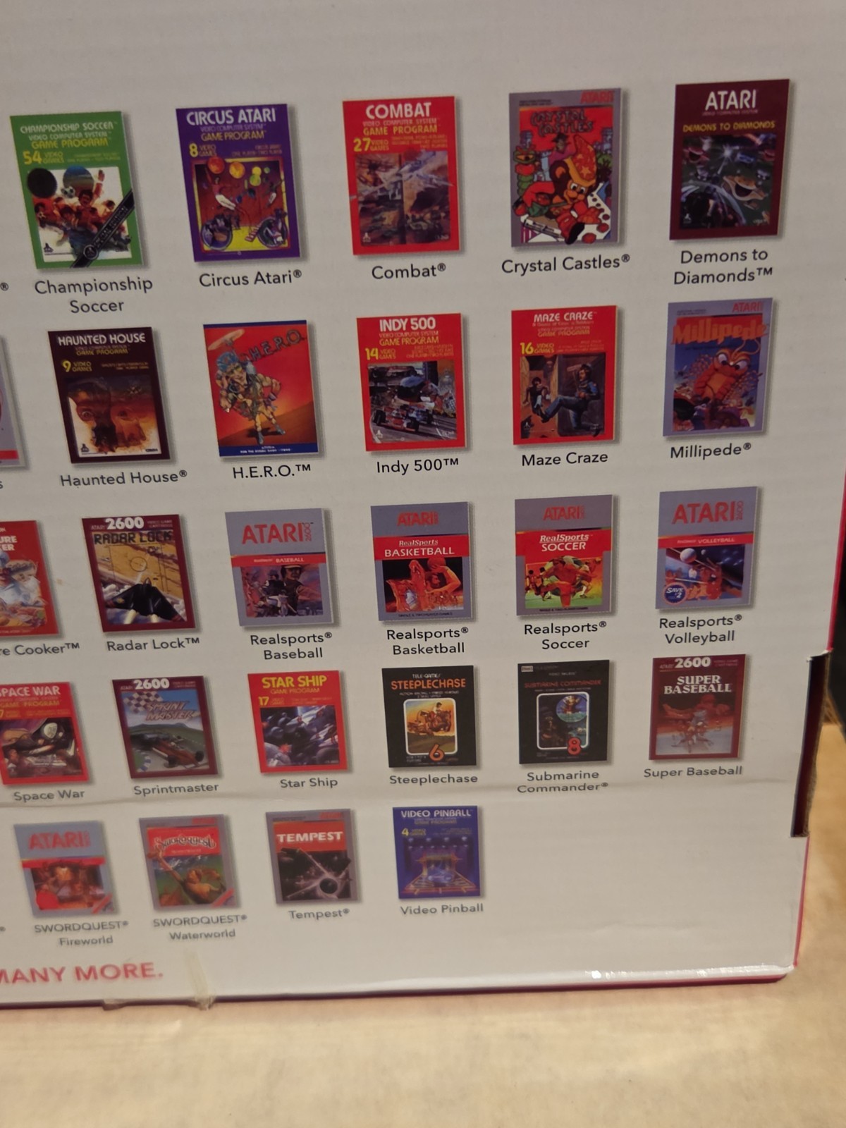 Atari Flashback X Deluxe AR3060S HD 110 Games 2 Controllers Plug N Play