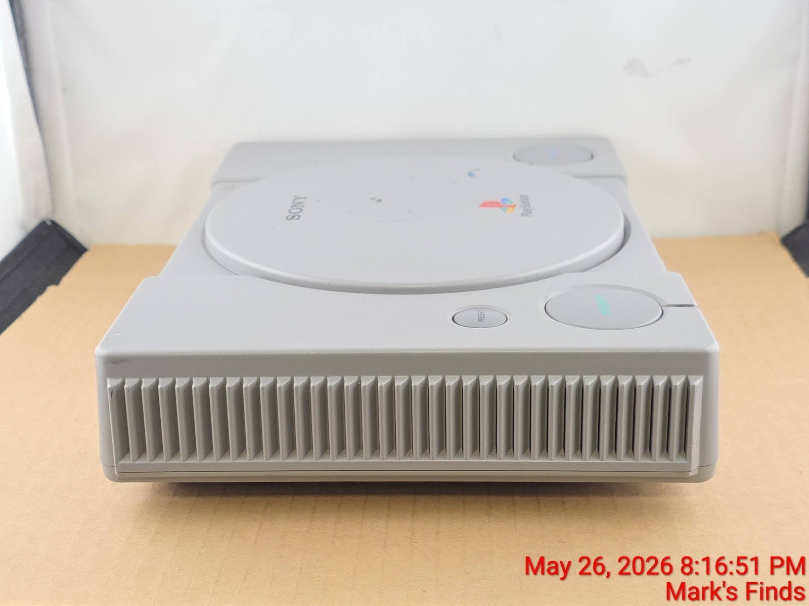 Sony PlayStation 1 PS1 Console – Gray + Cables + Controller Final Fantasy VII
