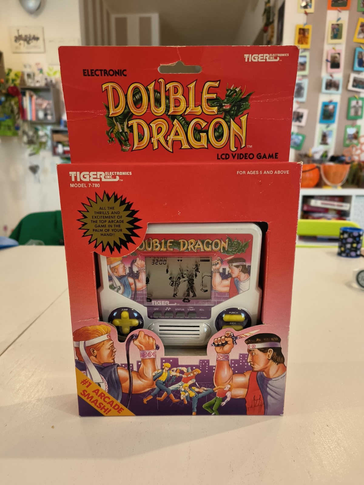 1988 Tiger Electronic Double Dragon ARCADE Portable Electronic Video Game