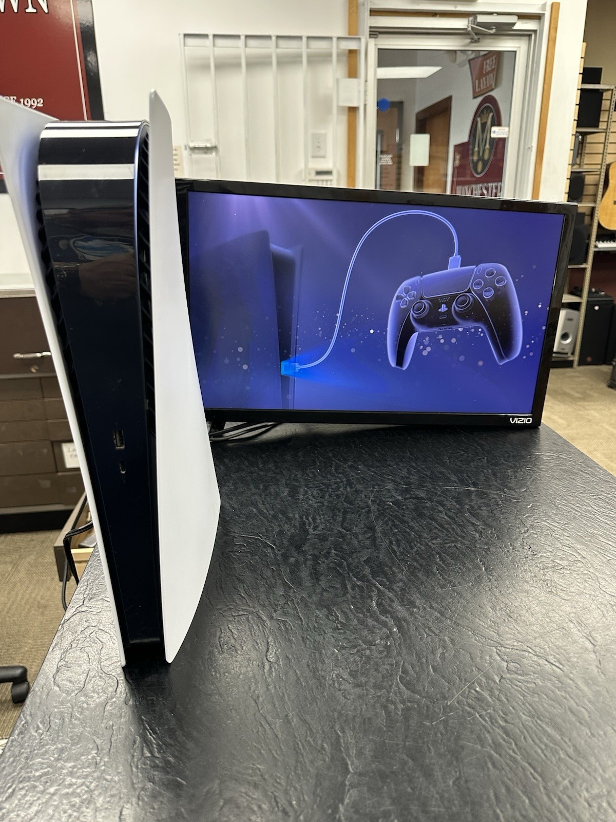 Sony PlayStation 5 Digital Edition 825GB White System Only CFI-1215B Loose HDMI