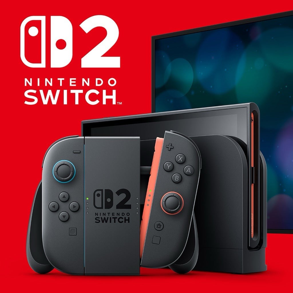 Nintendo Switch 2 Black Red Home Console Wi-Fi HDMI USB-C Platform