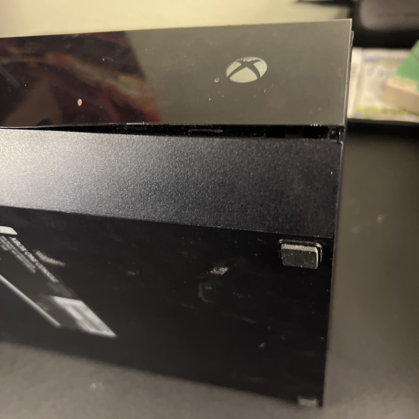 Microsoft Xbox One Console Only 500GB – Black 1540 Does Not Read Discs