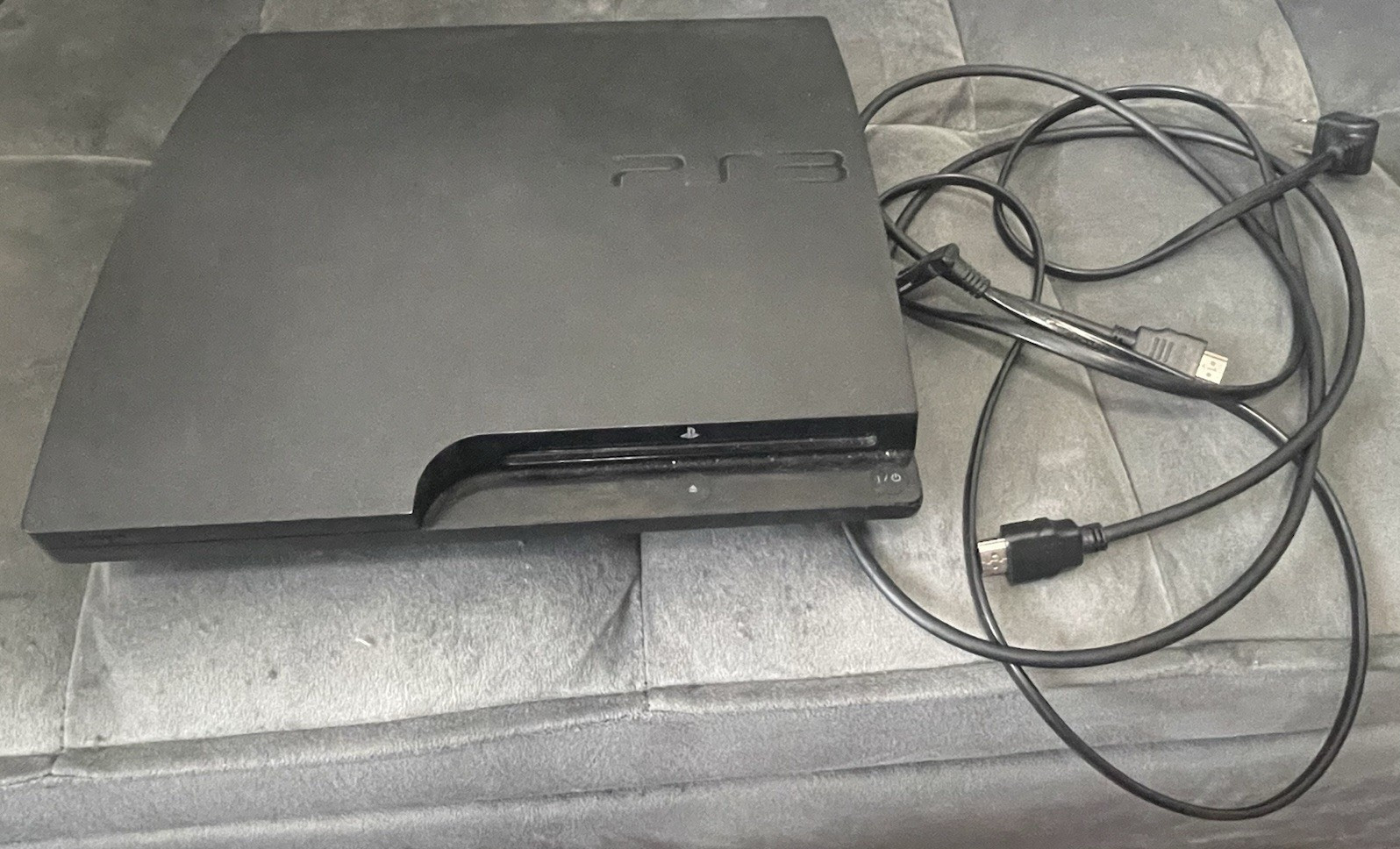 Sony PlayStation 3 Slim CECH-3001A 160GB Black HDMI Blu-Ray 1080p NTSC-U/C