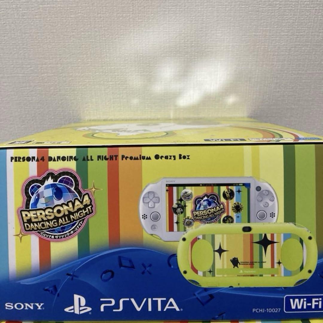 Vita Wi-Fi Console PERSONA 4 Dancing All Night Premium Crazy Box JP
