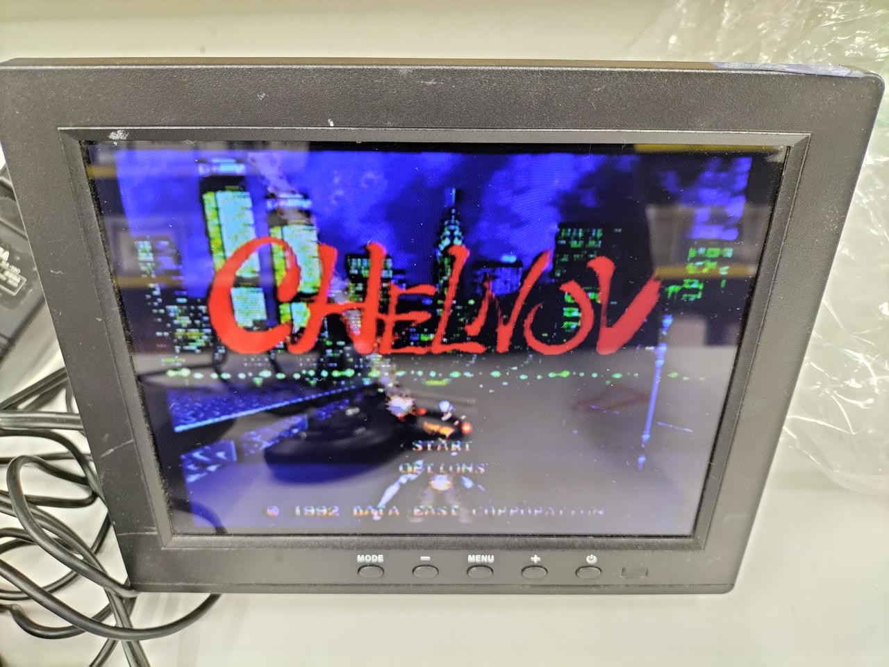 Data East Chernoboo Mega Drive Game 1992 Retro Action Software Only
