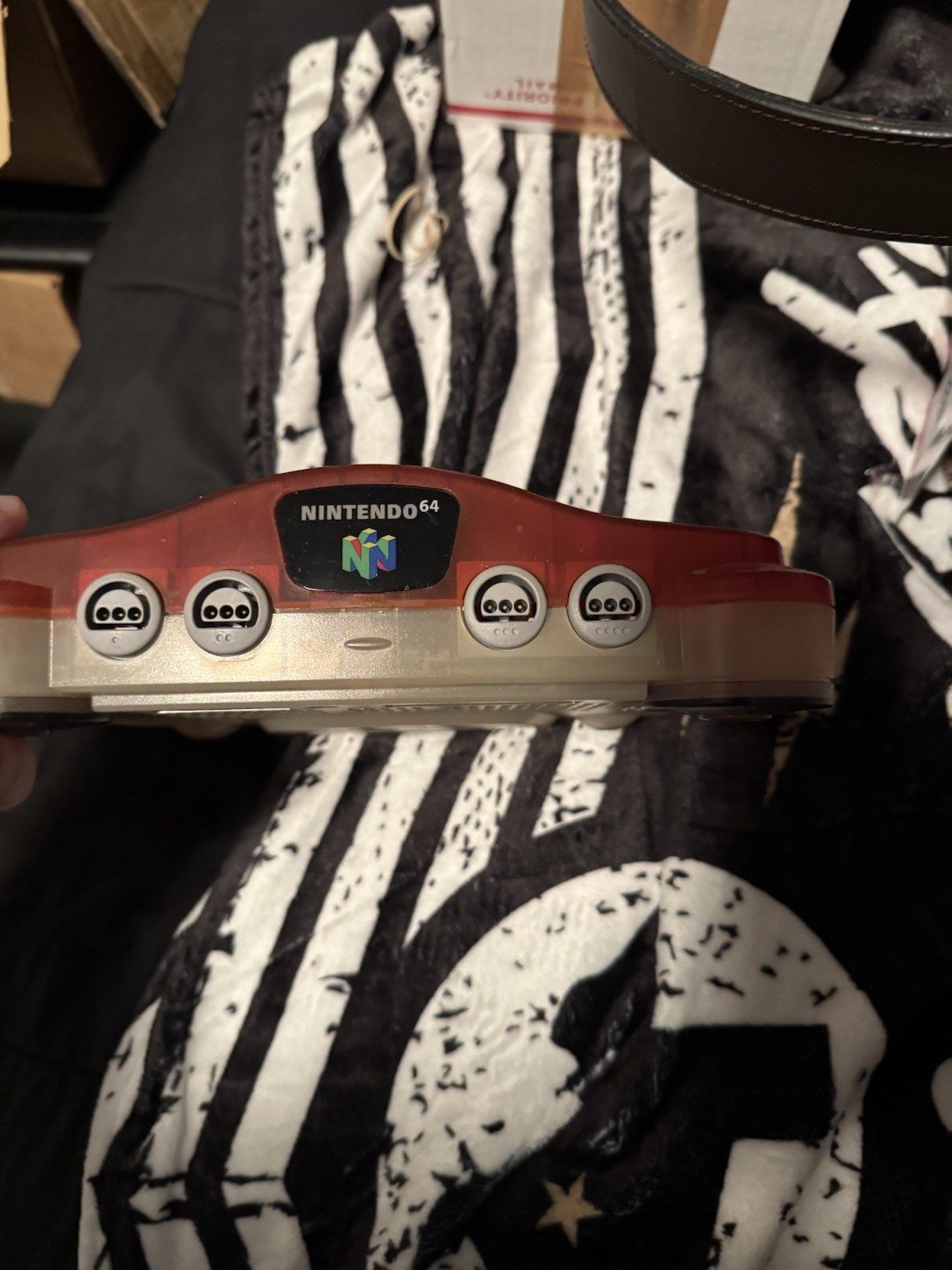 Nintendo 64 Funtastic Watermelon Console Red Clear Memory Expansion