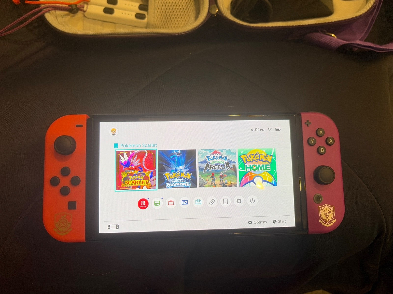 Nintendo Switch OLED Pokemon Scarlet and Violet Special Edition