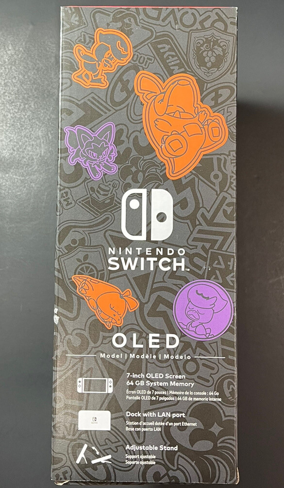Nintendo Switch OLED Model [ Pokemon Scarlet & Violet Edition ] NEW