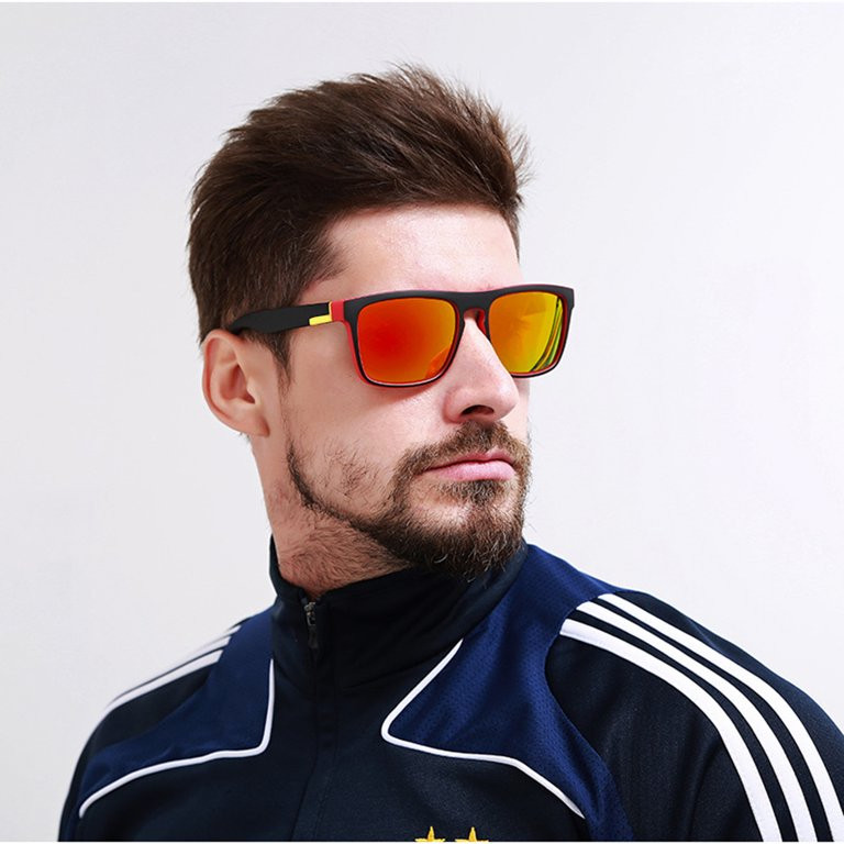 Square Sunglasses Men Driving Women Outdoor Glasses Polarized Sports Golfing