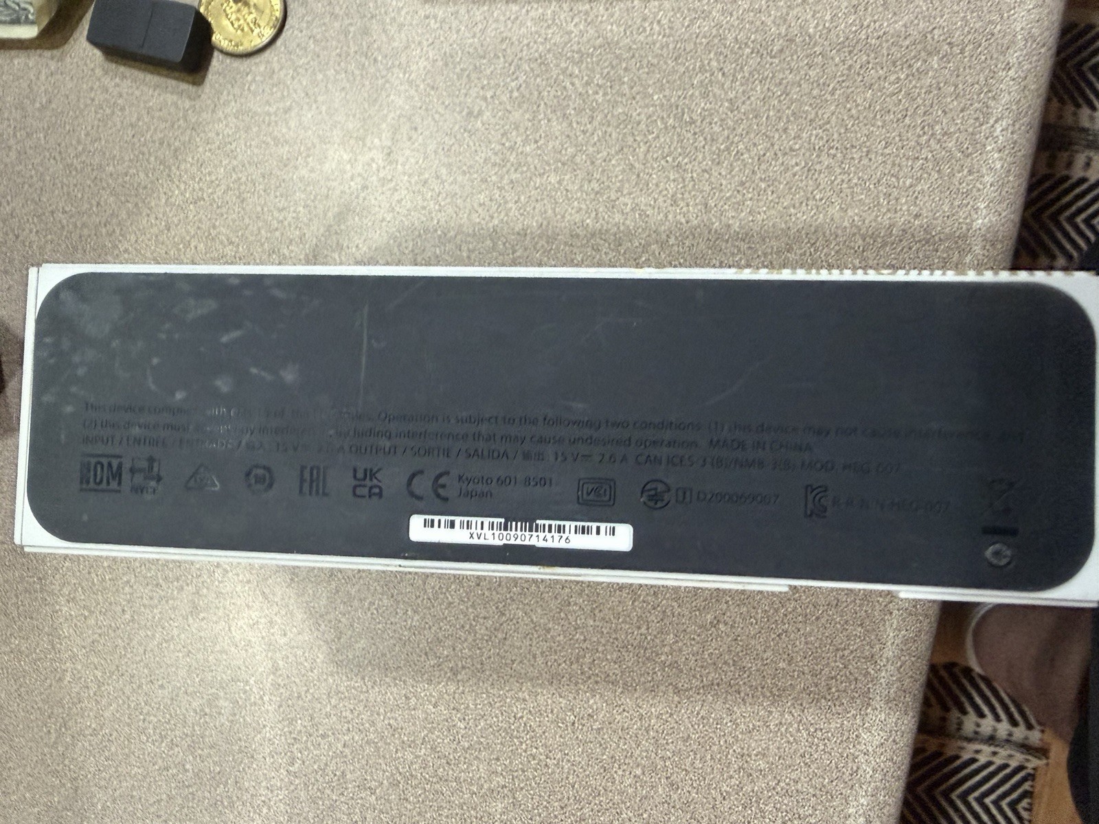 Nintendo Switch Tablet Only Tested Working Charging Dock And 4 Games