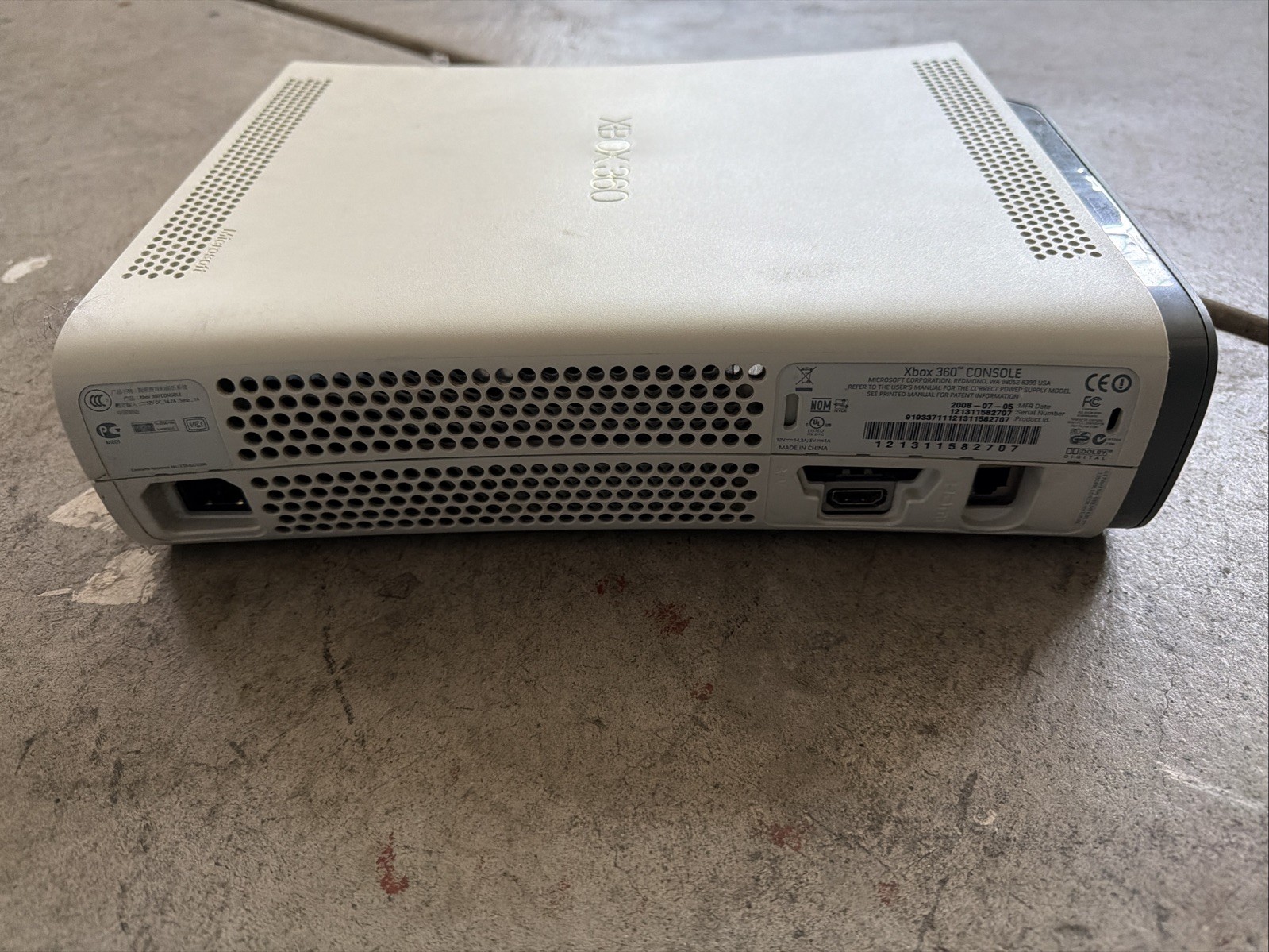 Microsoft Xbox 360 Arcade / For Parts Or Repair/