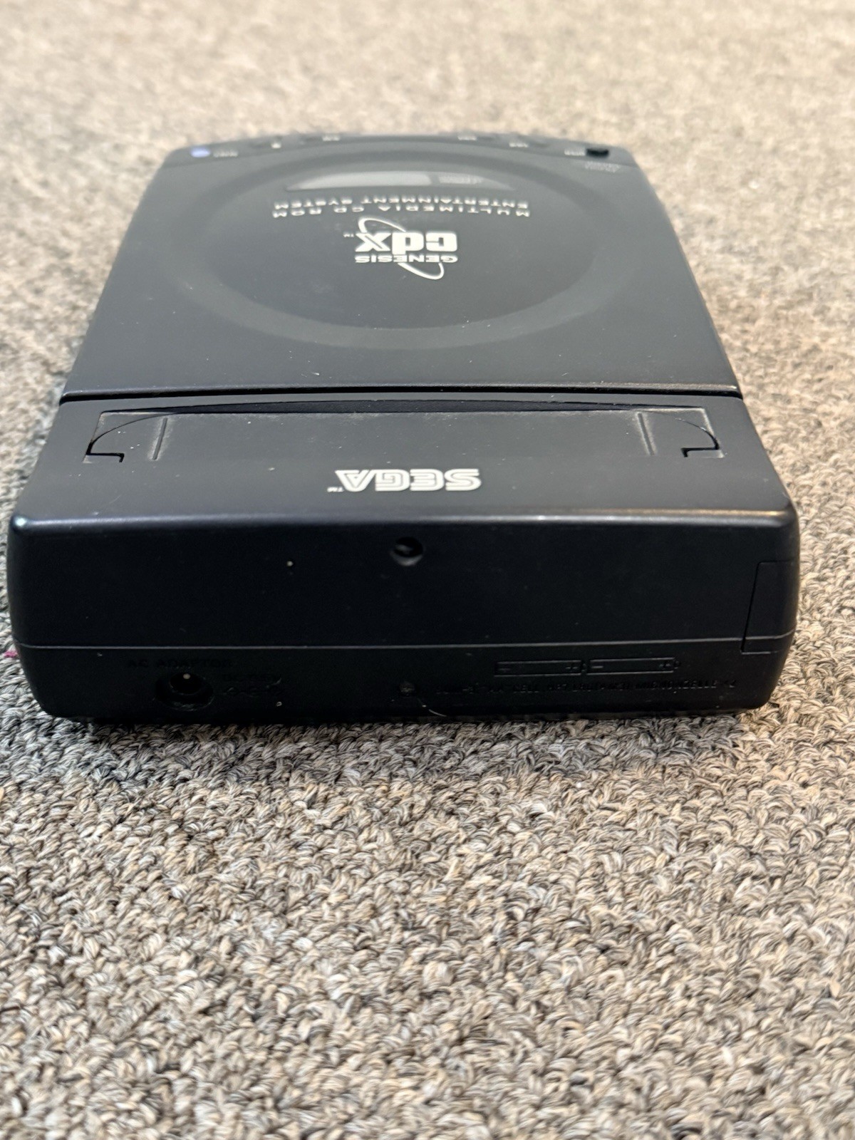SEGA GENESIS CDX MK-4121 GAME SYSTEM W/ ECCO DOLPHIN ORIGINAL BOX ~ READ ~
