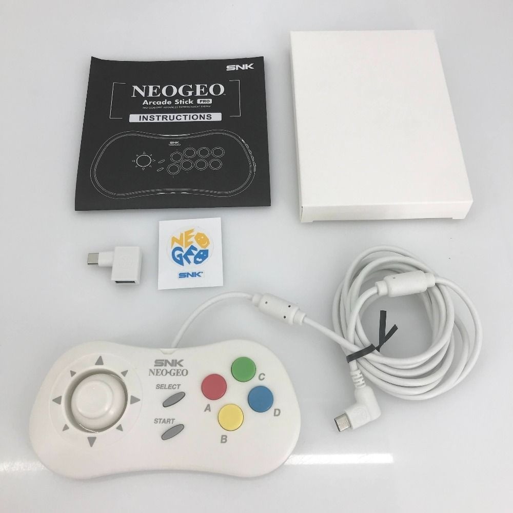 NEO GEO Arcade Stick Pro Controller 20 built-in fighting games Hobby Toy SNK