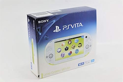 Sony PS Vita Slim PCH-2000 ZA13 Lime Green White Wi-Fi Console Japan Boxed