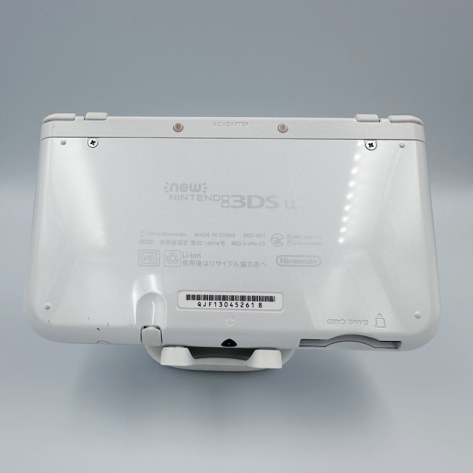 New Nintendo 3DS XL LL Pearl White Console Stylus Working Tested Japanese ver