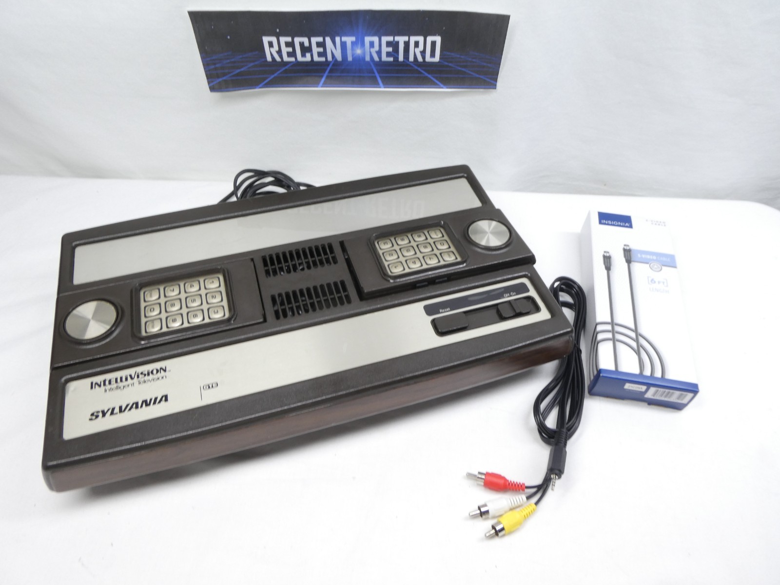 Sylvania Intellivision console COMP MOD S VIDEO new Caps seller recondition RARE