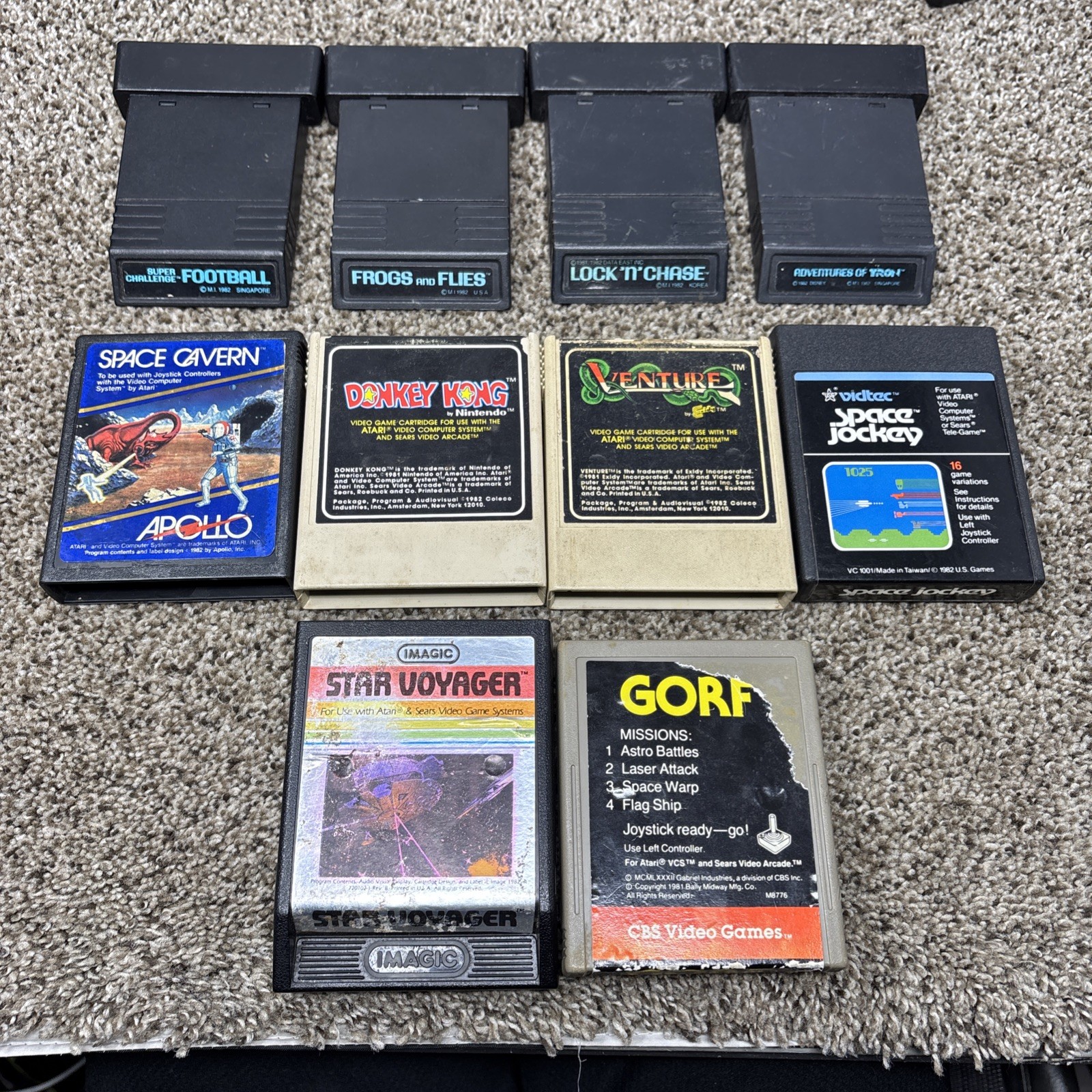 Atari 2600 System Bundle with Console, 30 Games, Joystick, Paddles, and More LOT