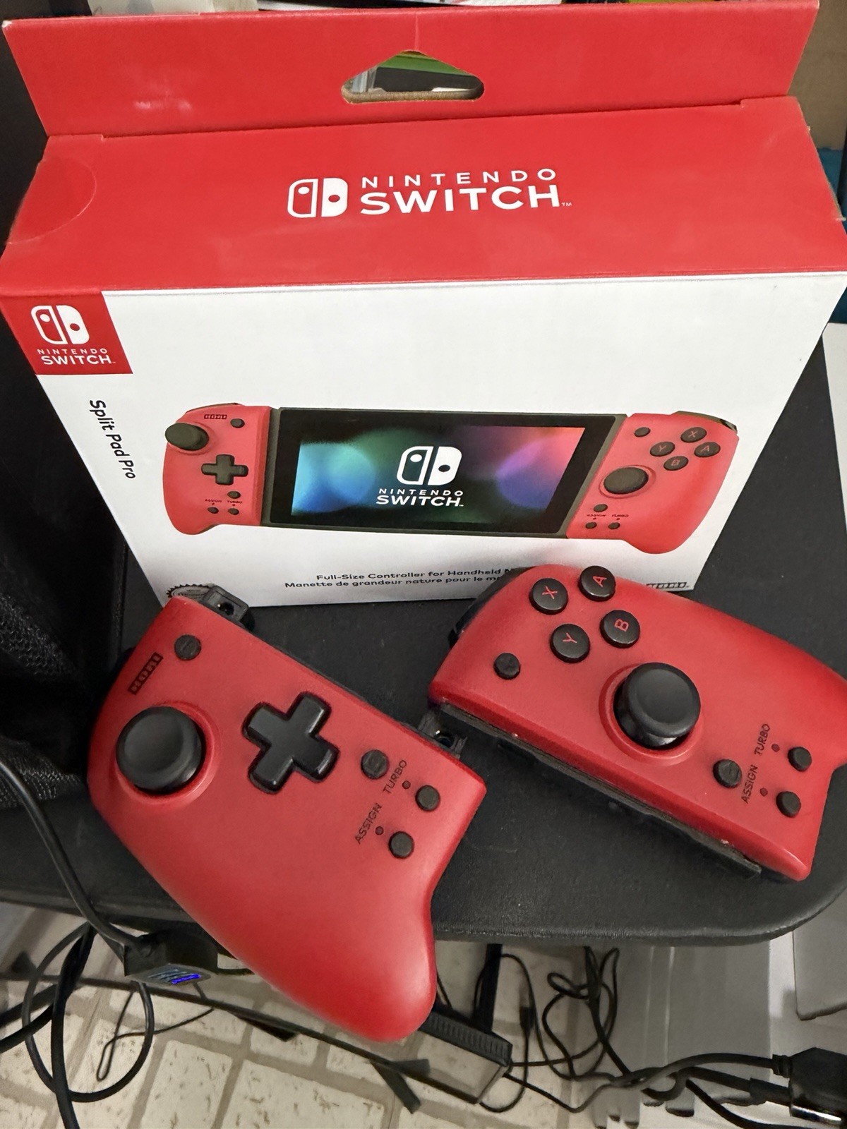 Nintendo Switch OLED Splatoon 3 Edition, Splatoon Case, Split Pad Pro