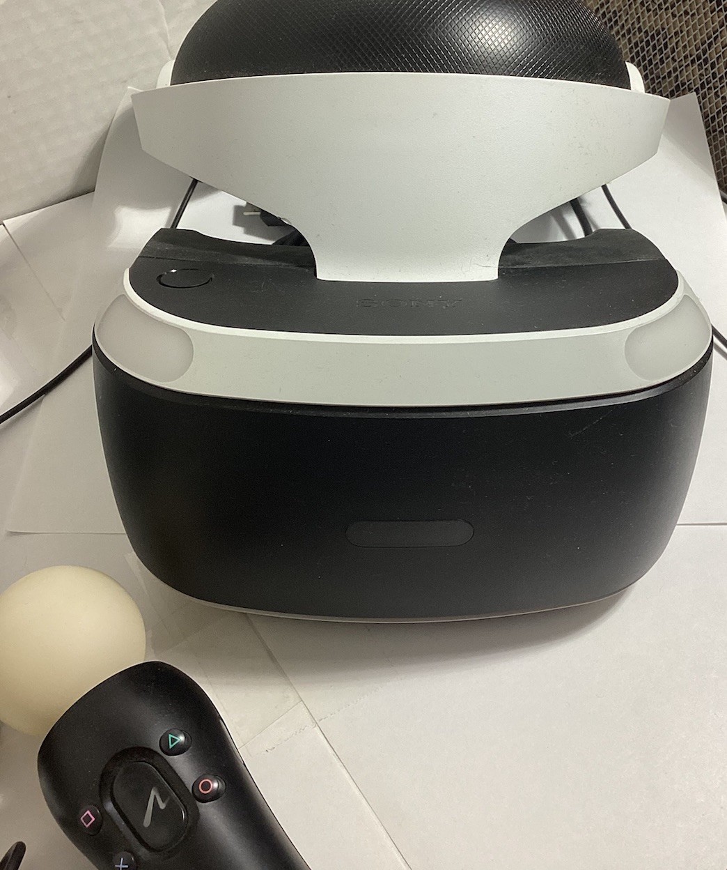 Sony PlayStation VR 1 PS4 Virtual Reality Headset W/ Camera And Wand