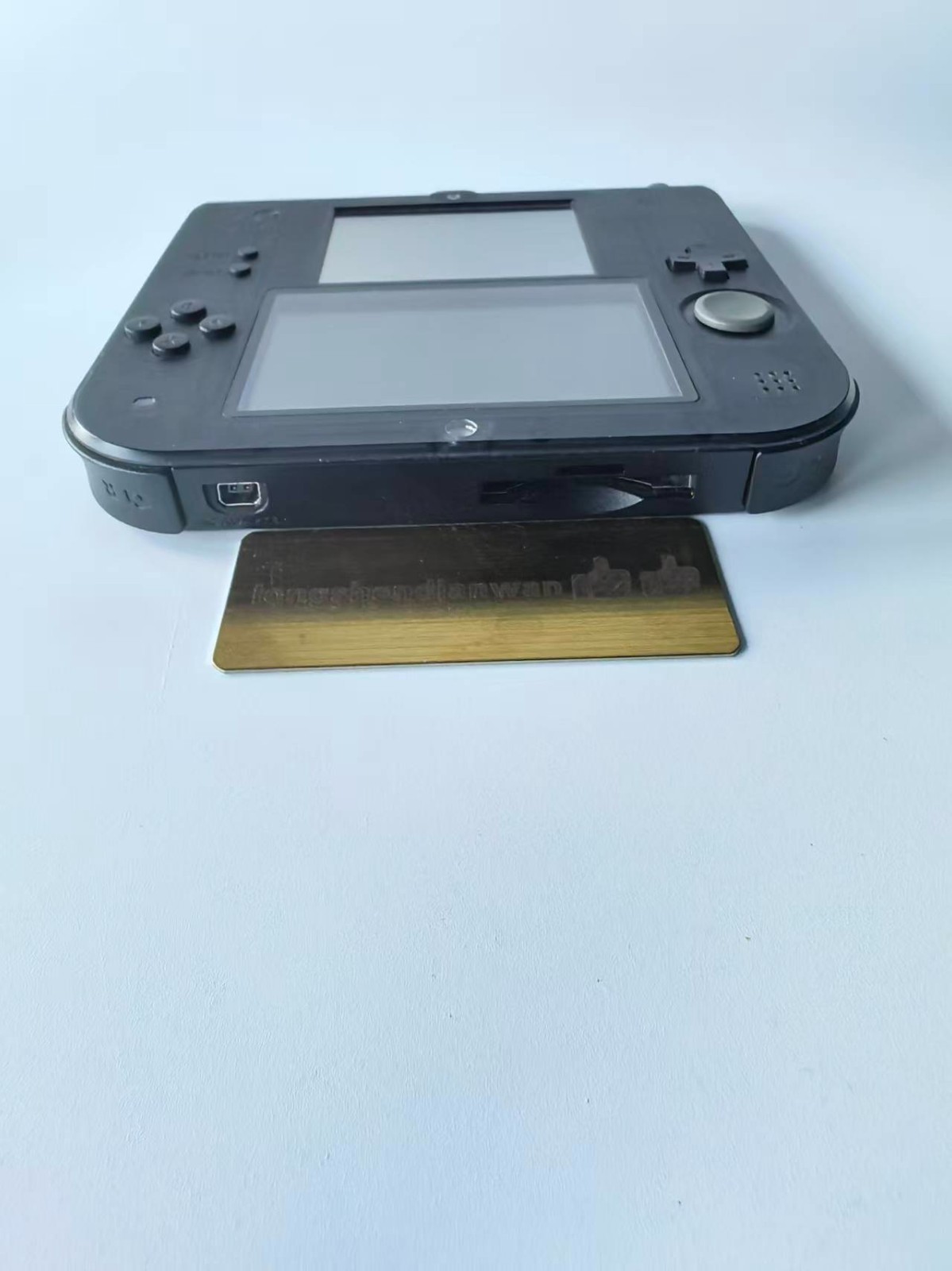 Nintendo 2DS Black Transparent Handheld Console Tested