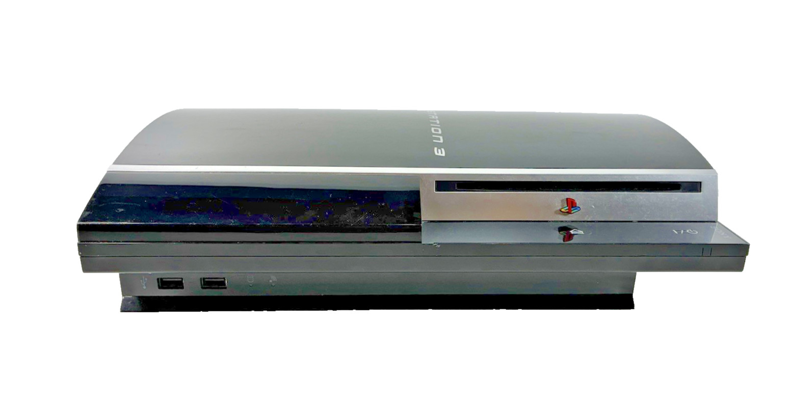 Sony PlayStation 3 CECHK01 Parts/Repair Untested Powers On But No Hard Drive