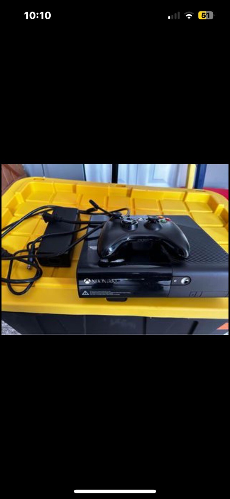 Microsoft Xbox 360 E 4GB Black Console