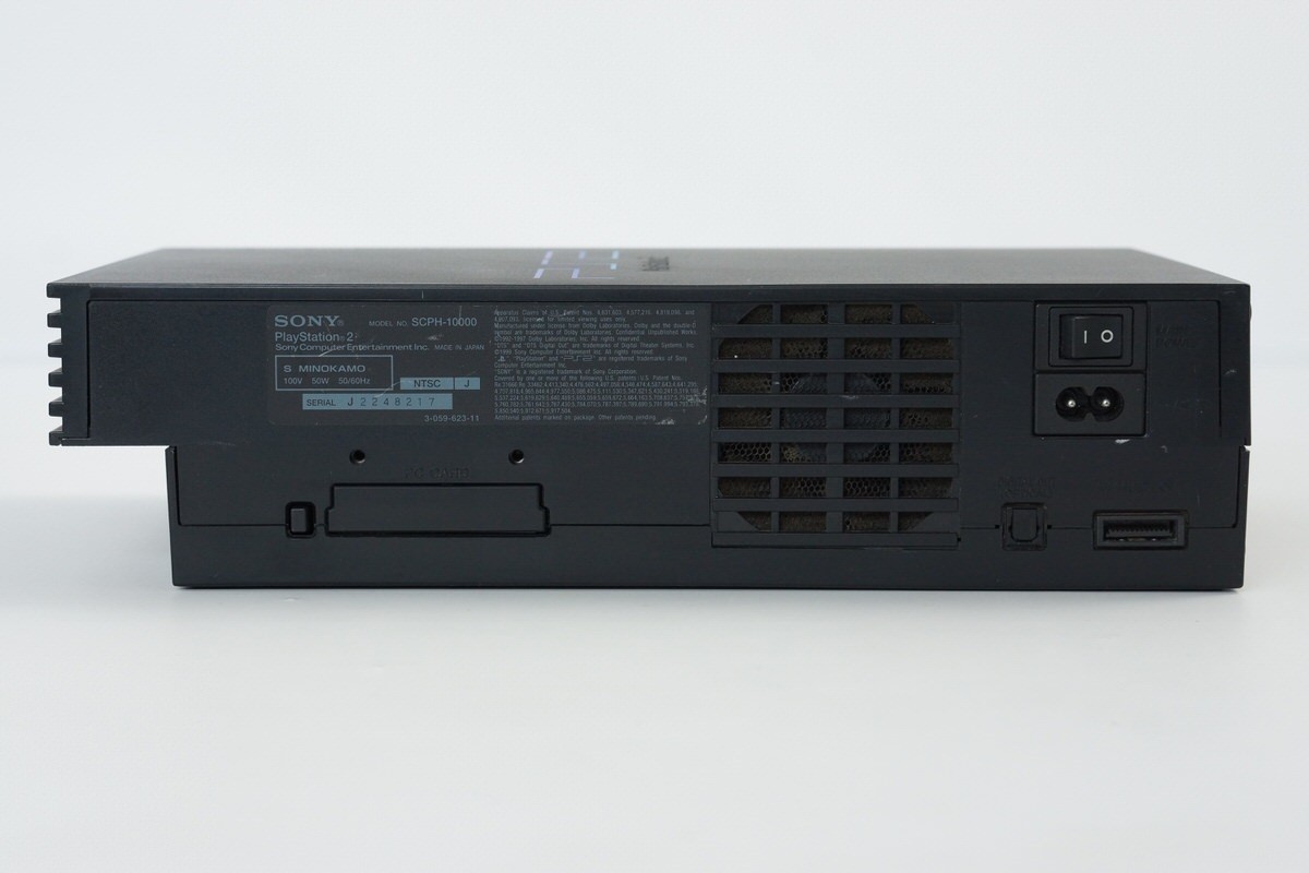 PS2 Console SCPH-10000 Playstation 2 Made in Japan Tested System “NTSC-J” 3062