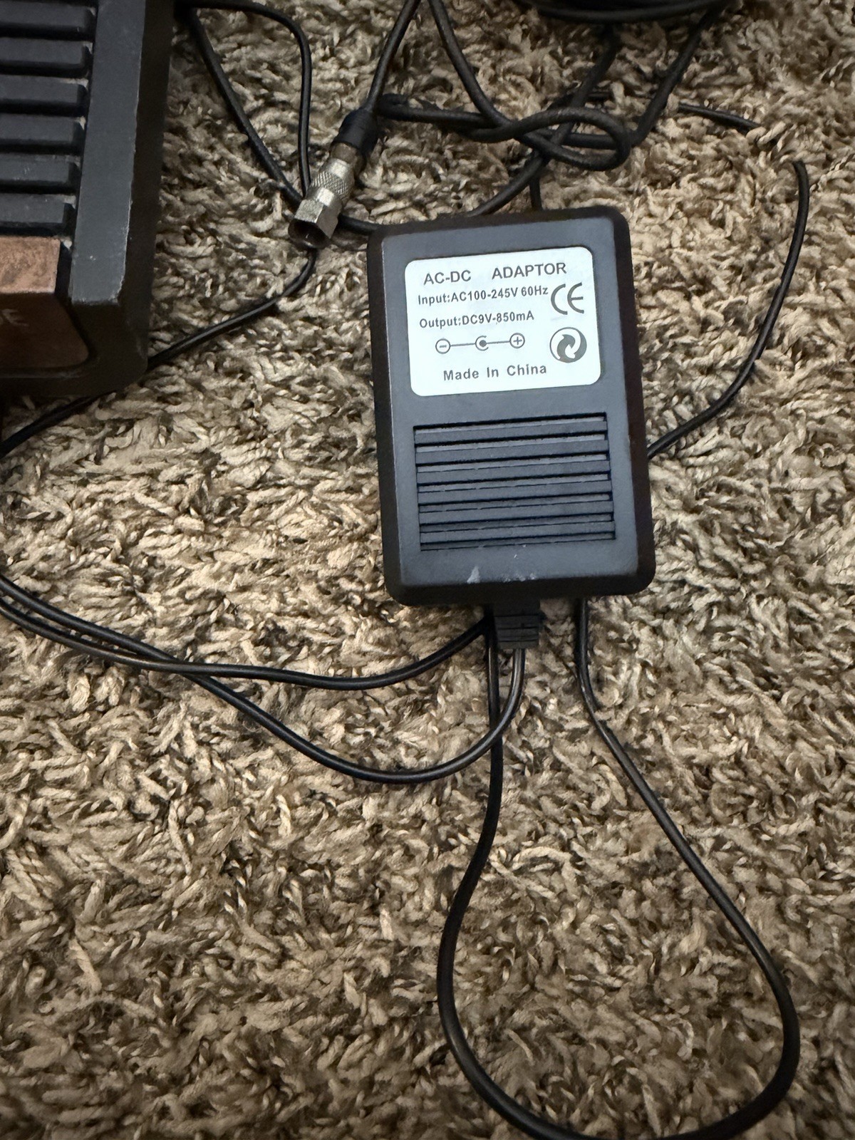 Sears Tele-Games Video Arcade Atari 2600 Console Wood Grain With PacMan Working