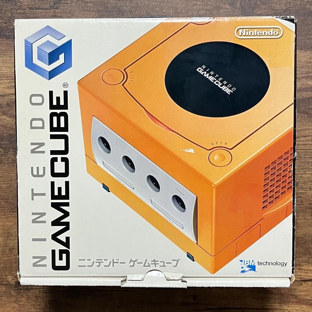 Nintendo GameCube Console Orange NTSC-J Japanese Boxed System Tested